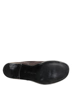 Brown Lace Up Short Ankle Boots Men Shoes