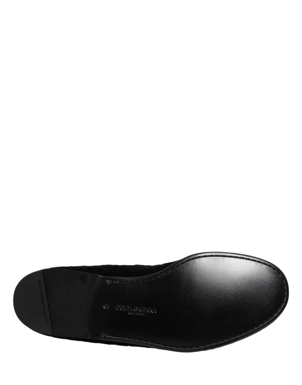Black Velvet Slip On Loafers Formal Men Shoes