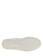 White Leather Sacred Heart Patch Sneakers Shoes