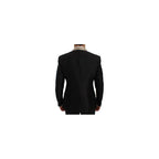 Black Silk Blazer