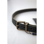 Black Leather Regular Belt