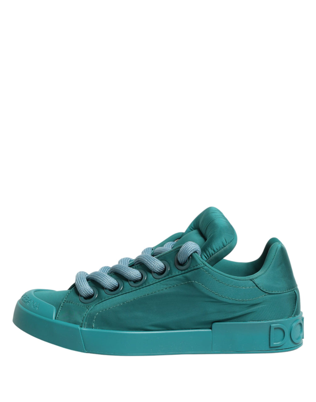 Teal Portofino Men Low Top Sneakers Shoes