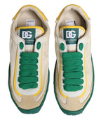 Multicolor Old Runner Lace Up Sneakers Shoes