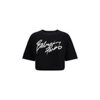 Black Cotton T-Shirt