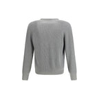 Gray Cotton Cardigan
