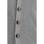 Gray Cotton Cardigan