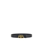 Black Calf Leather Bos Taurus Regular Belt