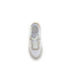 White Calf Leather Bos Taurus Athletic Sneakers