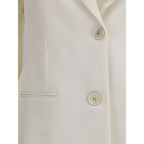 White Wool Blazer