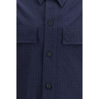 Blue Cotton Coat