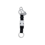 Black Nylon Keychain