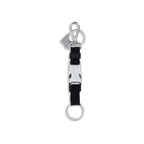 Black Nylon Keychain