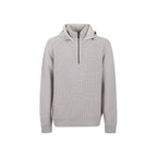 Gray Wool Hoodie