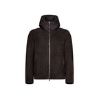 Brown Lambskin Shell Jacket