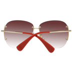 Gold Metal Sunglasses