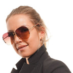 Gold Metal Sunglasses