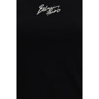 Black Cotton T-Shirt