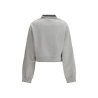 Gray Cotton Sweatshirt