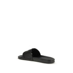 Black Rubber Sandals