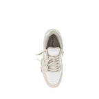 Beige Polyester Low Top Sneakers