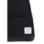 Black Polyester Backpack