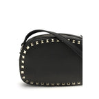 Black Calf Leather Bos Taurus Shoulder Bag