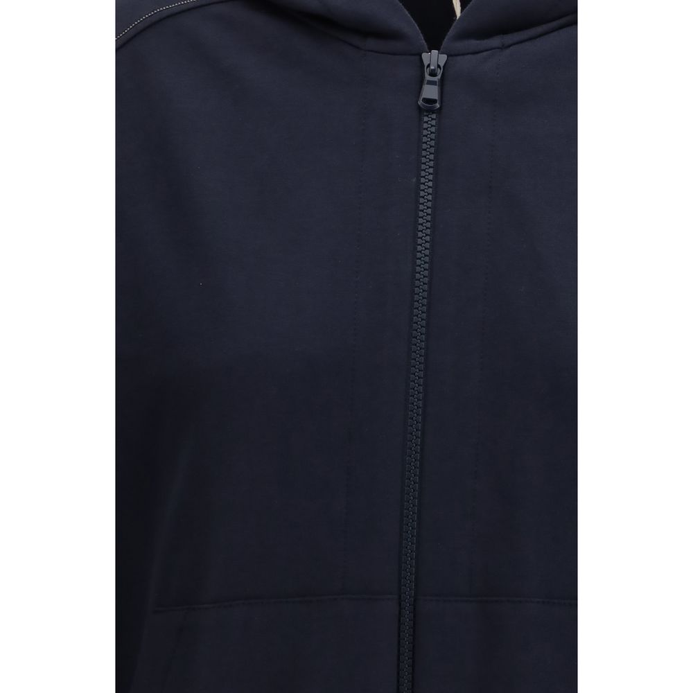 Blue Cotton Sweatshirt