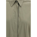 Bicolor Cotton Dress Shirt