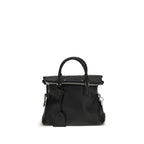 Black Calf Leather Bos Taurus Handbag