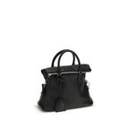 Black Calf Leather Bos Taurus Handbag