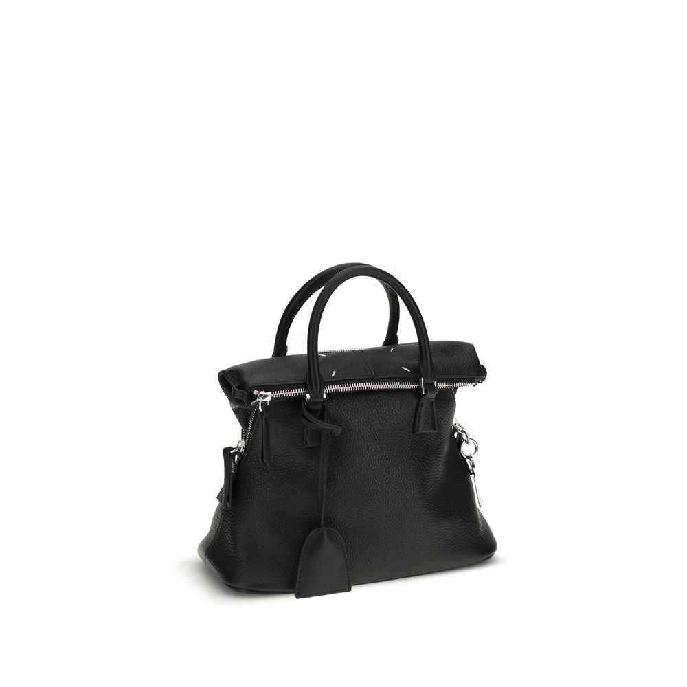Black Calf Leather Bos Taurus Handbag