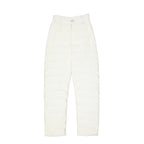 White Polyamide Pants