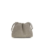 Gray Calf Leather Bos Taurus Clutch Bag