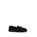 Black Calf Leather Bos Taurus Slip-On Loafers