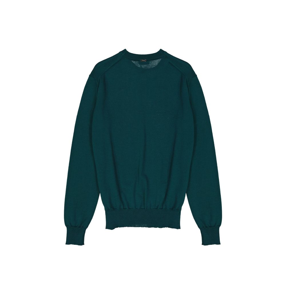 Bicolor Virgin Wool Sweatshirt