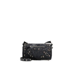 Black Lamb Leather Shoulder Bag