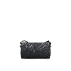 Black Lamb Leather Shoulder Bag
