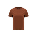 Brown Cotton T-Shirt