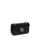 Black Calf Leather Bos Taurus Shoulder Bag