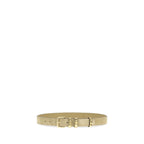 Beige Calf Leather Bos Taurus Regular Belt