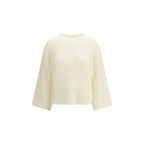 Beige Fleece Wool Sweatshirt