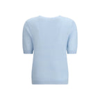 Blue Polyester Sweatshirt