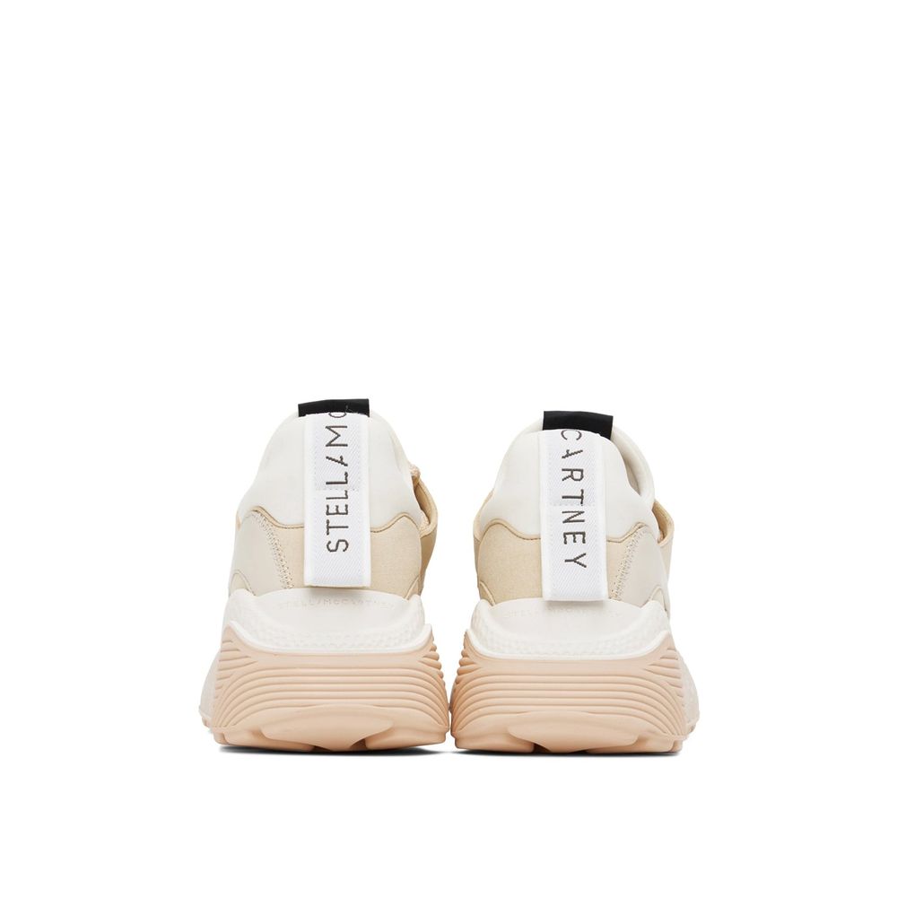 Bicolor Vegan Leather Chunky Sneakers