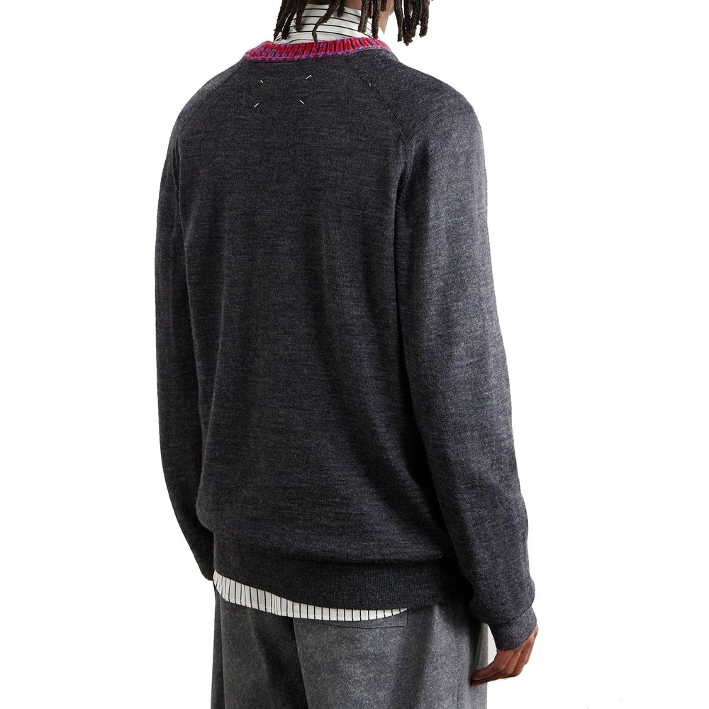 Gray Wool Sweatshirt
