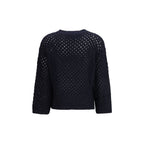 Black Fleece Wool Sweatshirt