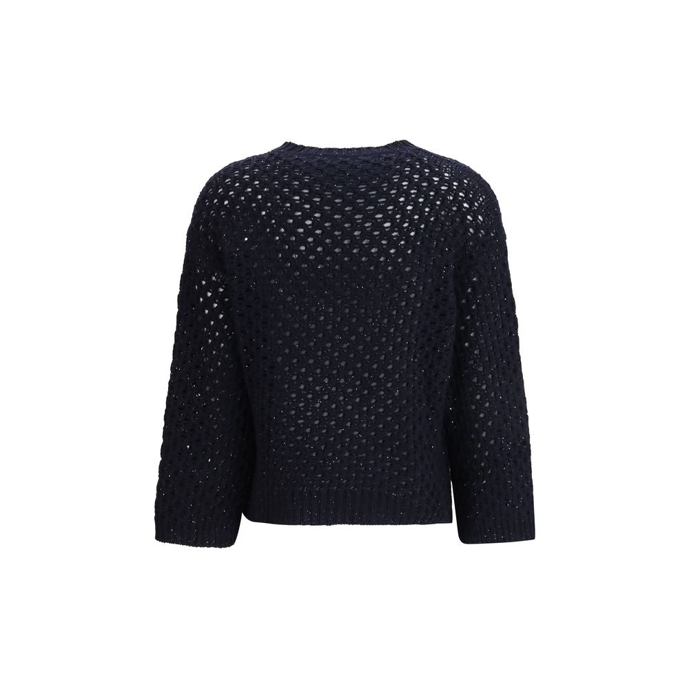 Black Fleece Wool Sweatshirt
