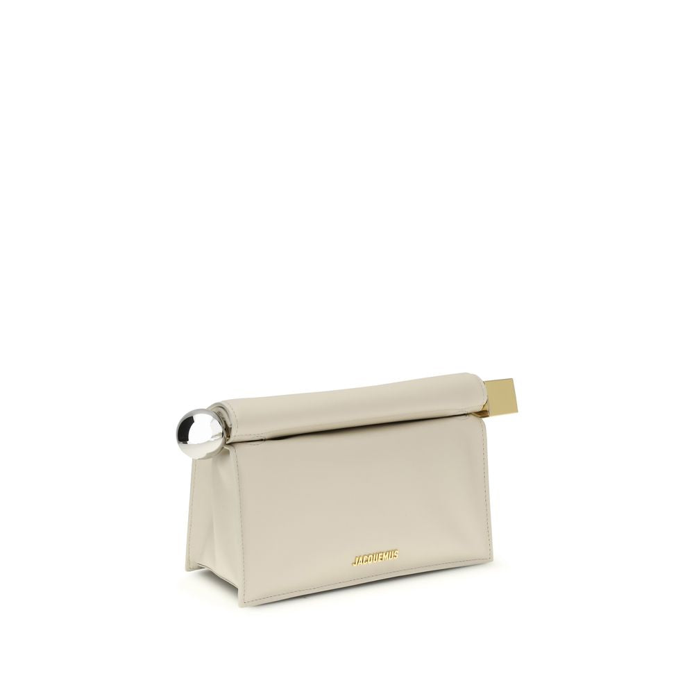 Beige Lamb Ovis Aries Aries Clutch Bag