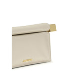 Beige Lamb Ovis Aries Aries Clutch Bag