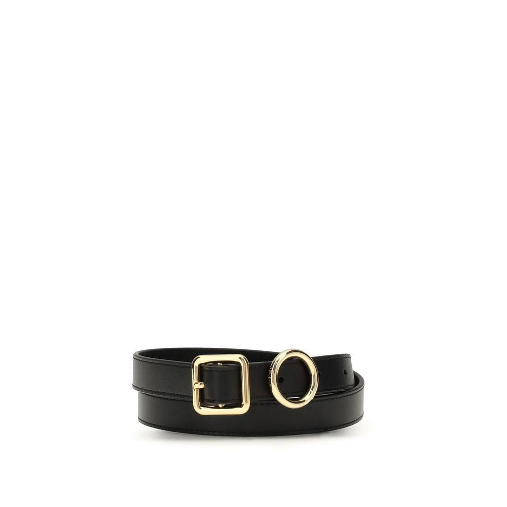 Black Calf Leather Bos Taurus Regular Belt