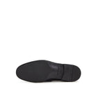 Black Calfskin Slip-On Loafers